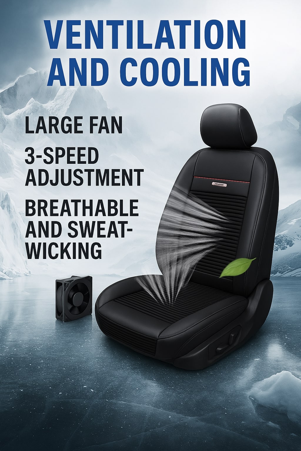 Blowing Air Conditioning Refrigeration Seat