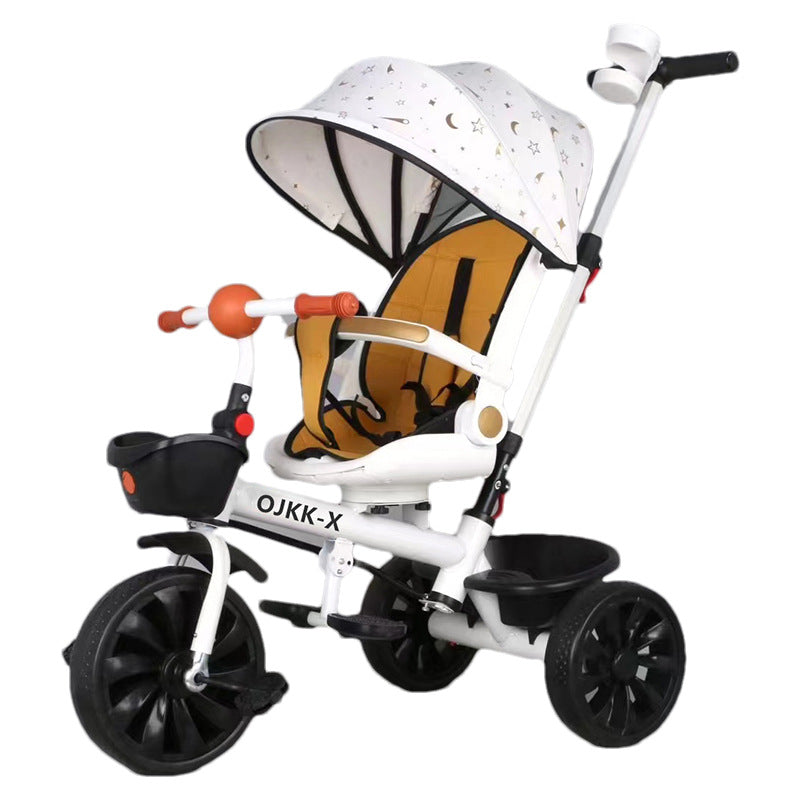 Multi-functional Children's Tricycle Baby Bicycle 1-3-6 Years Old Large Baby Stroller Stroller Bicycle