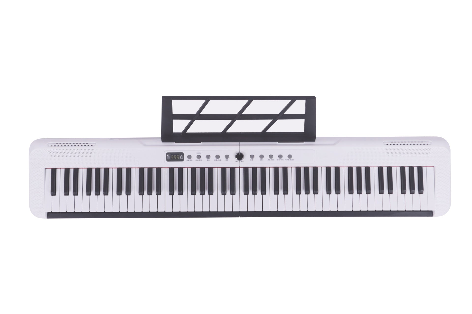 New 88 Key Strength Keyboard Light Editing Portable Household Electric Piano Children Adult Entry Electric Piano